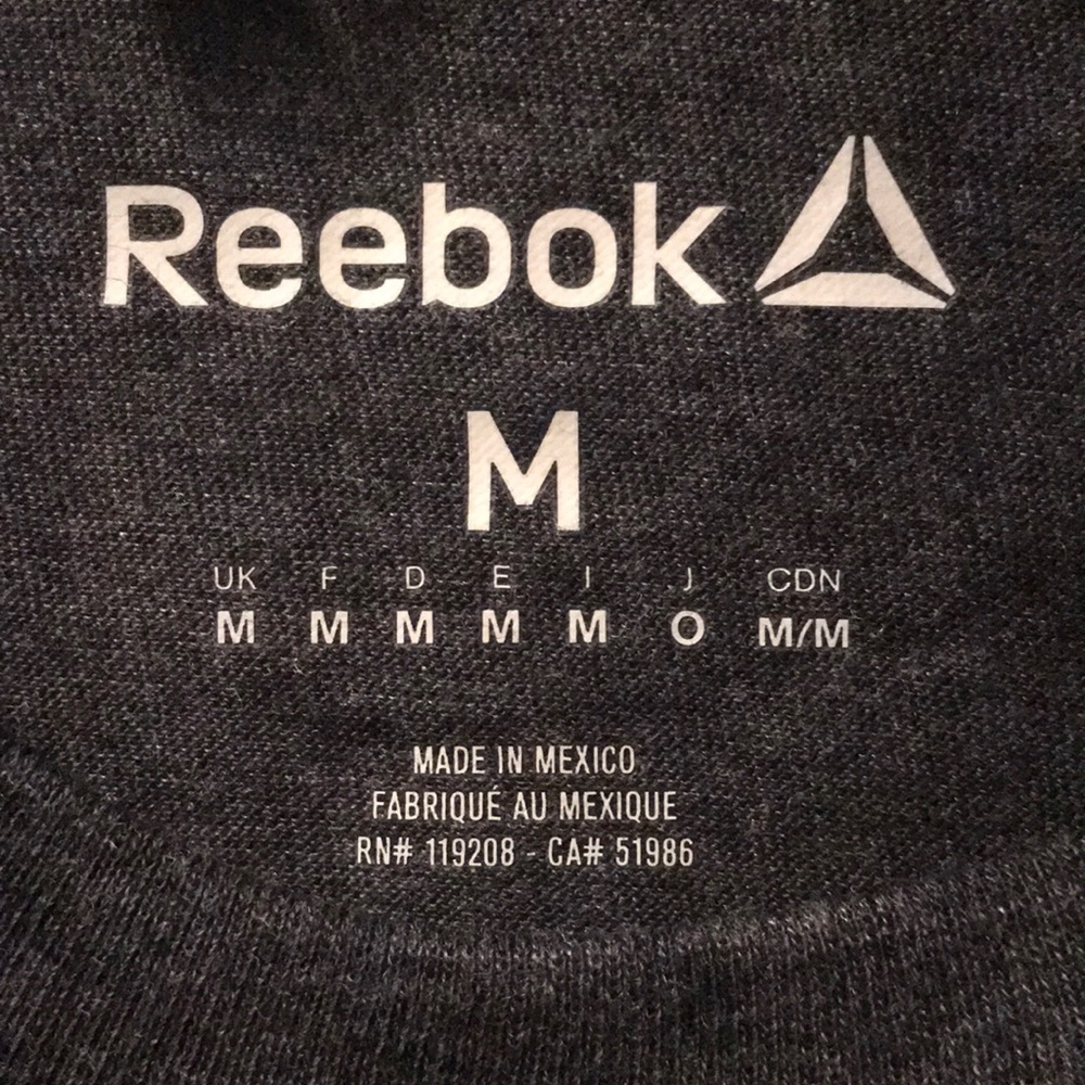 NWT Reebok CrossFit Super Soft Gray Tee! - Picture 4 of 4